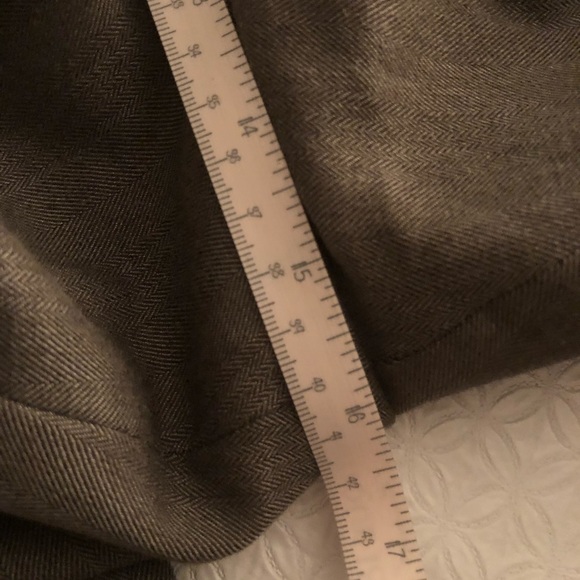 Banana Republic Pants Trousers Tailored Gray Brown - Picture 9 of 10